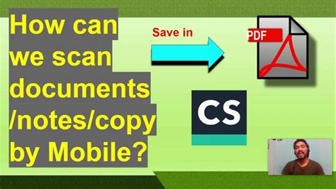 How To Scan Documents Copies Assignments And Notes By Using A Mobile