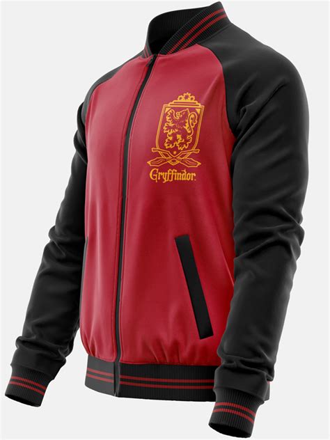 Gryffindor Emblem Jacket Official Harry Potter Merchandise Redwolf