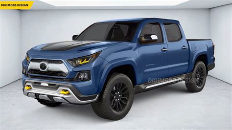 This Next Gen 2025 Toyota Tacoma Rendering Is Both Rugged And