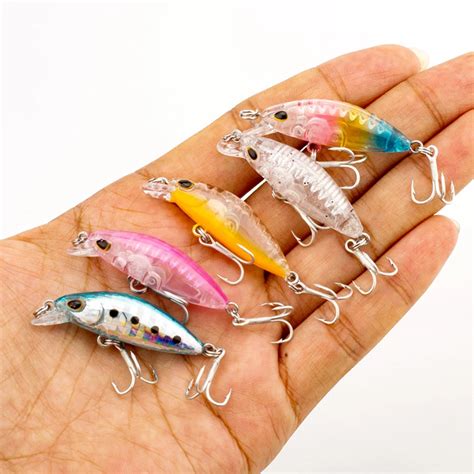 40mm 23g Striped Bass Floating Minnow Lure Artificial Fish Lures Hard