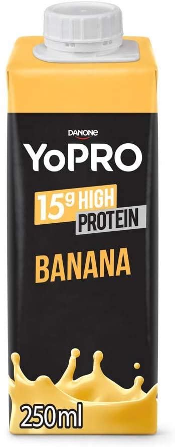 Ekonomia Yopro Bebida Láctea Uht Banana 15g De Proteínas 250ml