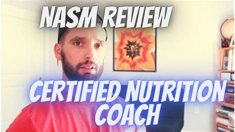 Nasm Certified Nutrition Coach Review Youtube