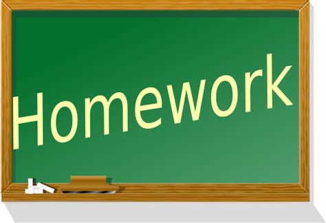 Homework Clip Art At Vector Clip Art Online Royalty Free