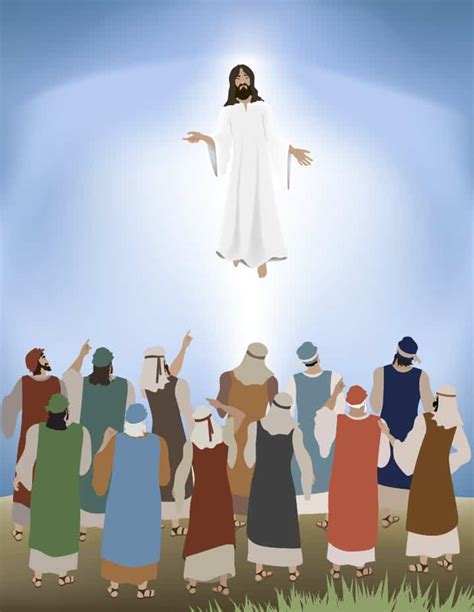 Jesus Ascension Sunday School Lesson For Children
