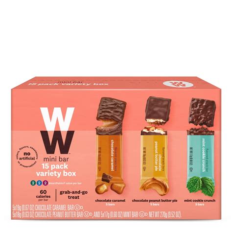 W Weight Watchers Chocolate Snack Bar Three Pack 本店は