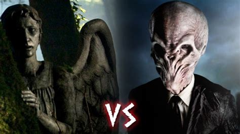 The Weeping Angels Vs The Silence Doctor Who Tv
