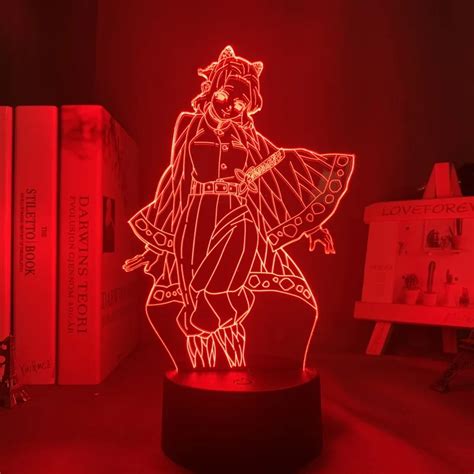 Manga 3d Light Kimetsu No Yaiba Shinobu Kocho For Bedroom Decoration