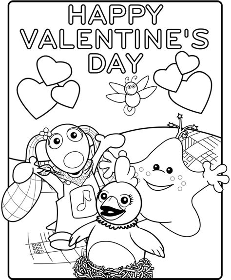 Printable Happy Valentines Coloring Pages Coloring Home