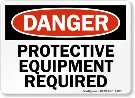 Ppe Sign Protective Equipment Required Sku S 2897