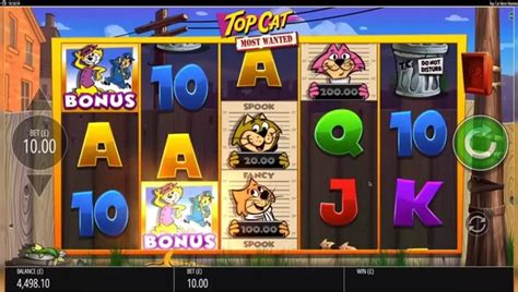 Top Cat Most Wanted Slot Review And Demo Blueprint Gaming Rtp 961