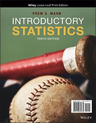Introductory Statistics Prem S Mann Eastern Connecticut State