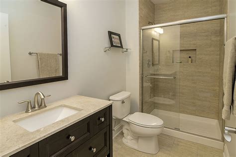 It's the place the whole family gathers for meals, homework, conversation and entertaining. Steve & Emily's Hall Bathroom Remodel Pictures | Luxury ...