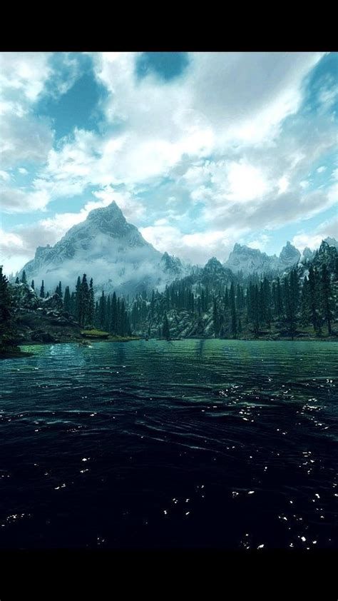 Skyrim Wallpapers Phone Mobile Abyss Video Game The Elder Scrolls V