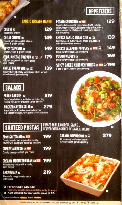 Pizza hut prices are similar to another two big pizza chains, domino's and papa john's. Pizza Hut Menu w