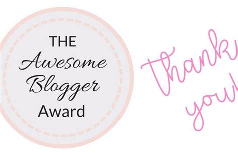Awesome Blogger Award Wordpress Beat Around The Blush Montreal Blush