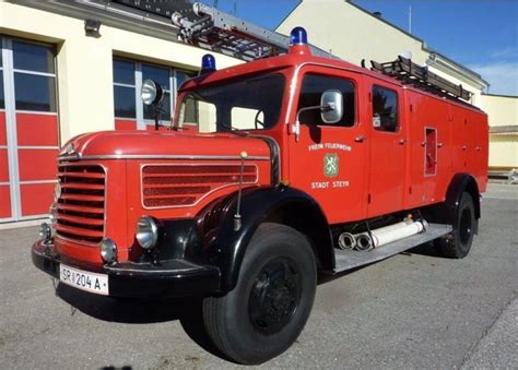 Feuerwehr-Oldtimerausfahrt mit dem „Steyrer 586“ - Steyr & Steyr Land