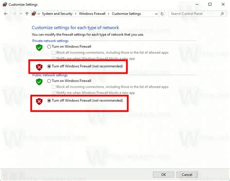 How To Disable Windows Firewall In Windows 10