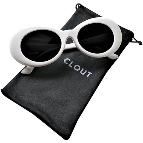 Clout Goggles And Clout Case Hypebeast Oval Sunglasses Mod Style Kurt
