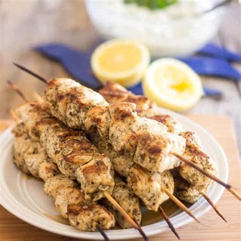 This post may contain affiliate links. Chicken Souvlaki