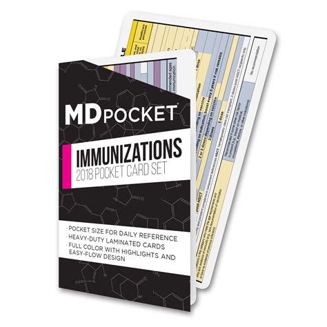The immunization card isn't recognized outside of the province. Immunization Card Set - 2018