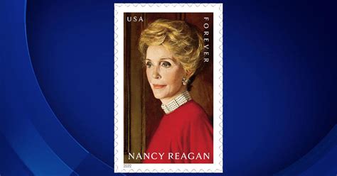 Us Postal Service Unveils Nancy Reagan Forever Stamp Cbs Los Angeles