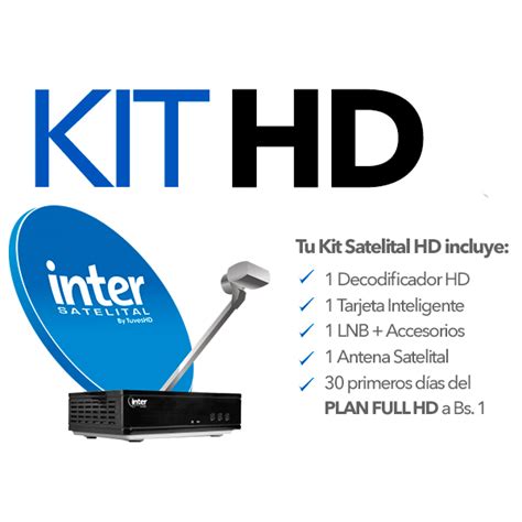 Kit Inter Hd Satelital Antena Obsequio Andy Corporación