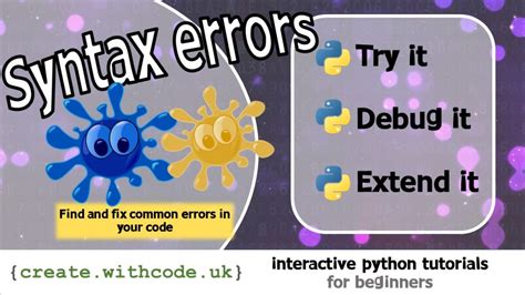 03 Python Syntax Errors