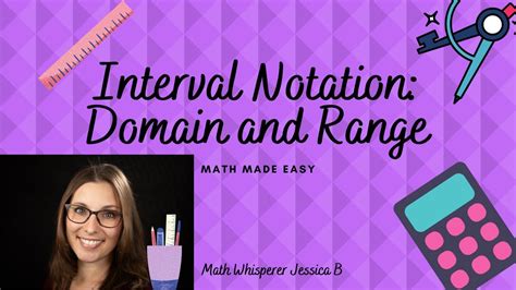 What is an example of interval notation? Interval Notation: Domain and Range - YouTube