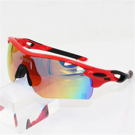2017 Sale Men Polarized Cycling Glasses Bicycle Sport Sunglasses 5 Lenses Box Oculos Bike Gafas