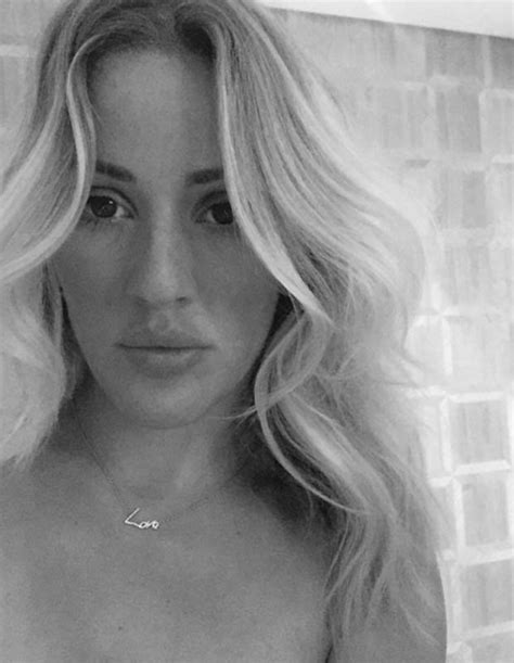 Ellie Goulding Thrills Fans By Stripping To Her Knickers Daily Star