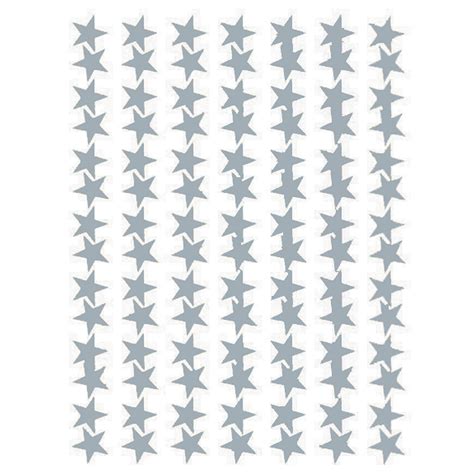 Silver Stars Foil Stickers Tcr1277 Teacher Created Resources