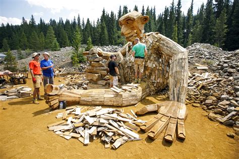 Giant Wooden Troll Is Returning To Breckenridge Sentinel Colorado