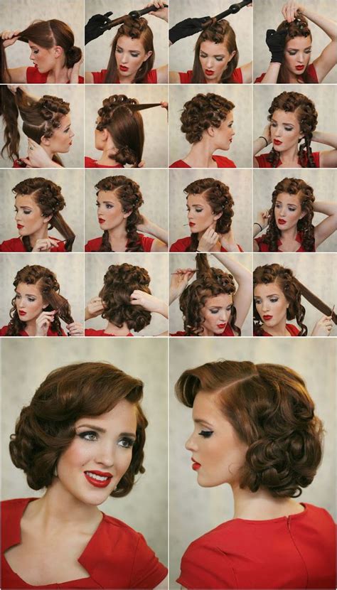 Marvelous Step By Easy Vintage Hairstyles