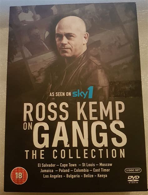 Ross Kemp On Gangs Boxset Dvd Uk Ross Kemp Ross Kemp