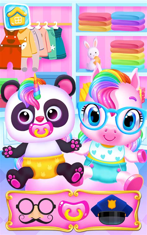 My Baby Unicorn And Panda Care Kids Pet Gamesamazonesappstore For
