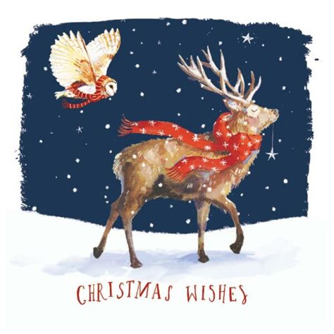 Ling Design Christmas Friends Christmas Cards Pack Of 12 Boxed