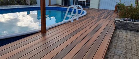 Building A Deck Around Pool Your Options Wa Timber Decking