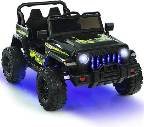 12v Kids Ride On Jeep Car With 24g Remote Control Costway