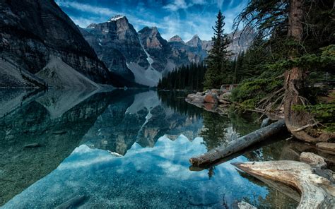 3840x2160 Mountain Reflection Nature Lake Wallpaper 