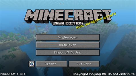 Browse and download minecraft java maps by the planet minecraft community. Java Edition 1.13.1 - Minecraft Wiki