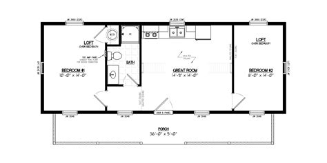 20 Lovely Floor Plans For A 14x40 House