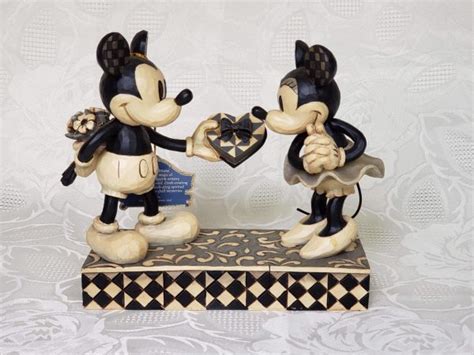 Jim Shore Disney Traditions Mickey Minnie Mouse Real Sweetheart