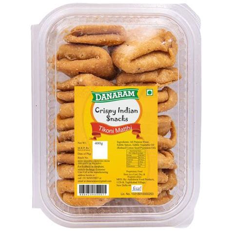 Buy Danaram Crispy Indian Snacks Tikoni Matthi Online At Best Price Of Rs 126 Bigbasket