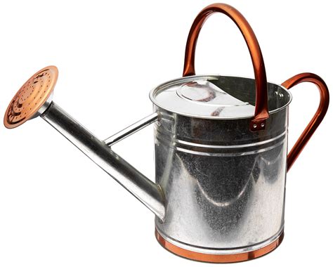 Gardman 8330 Galvanized Watering Can With Copper Accents19 Gallon