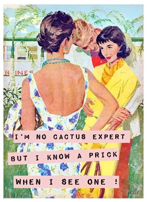 I M No Cactus Expert But Retro Humor Haha Funny Vintage Humor