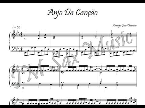 Partitura do Hino Avulso CCB Anjo da Canção YouTube