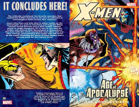 Read Online X Men The Complete Age Of Apocalypse Epic Comic Issue TPB
