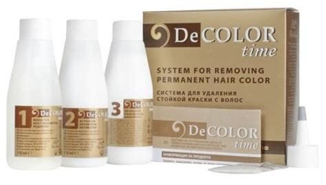 Infused with bondpro+ technology and conditioning. DECOLOR/Hair Color Remover/System for Removig Permanent ...