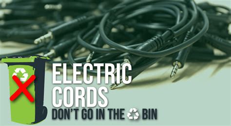 Millennium Recycling Keep Out Electric Cords