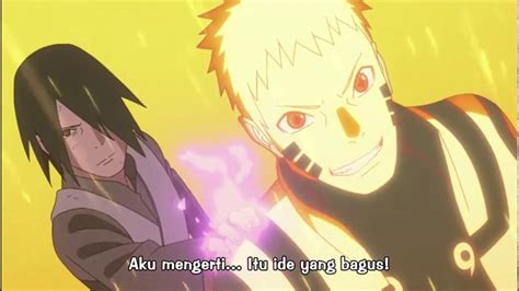 Uzumaki Naruto And Uchiha Sasuke Vs Otsusuki Momoshiki Youtube